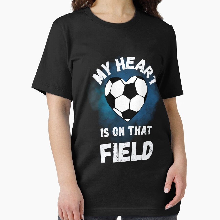 My Heart Is On That Field Soccer Lover Sport Players by VerveVerseBoo