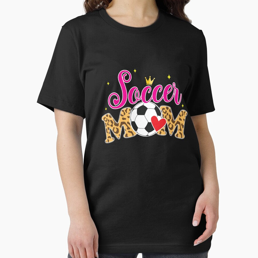 Soccer mom leopard-football mom by Studio624