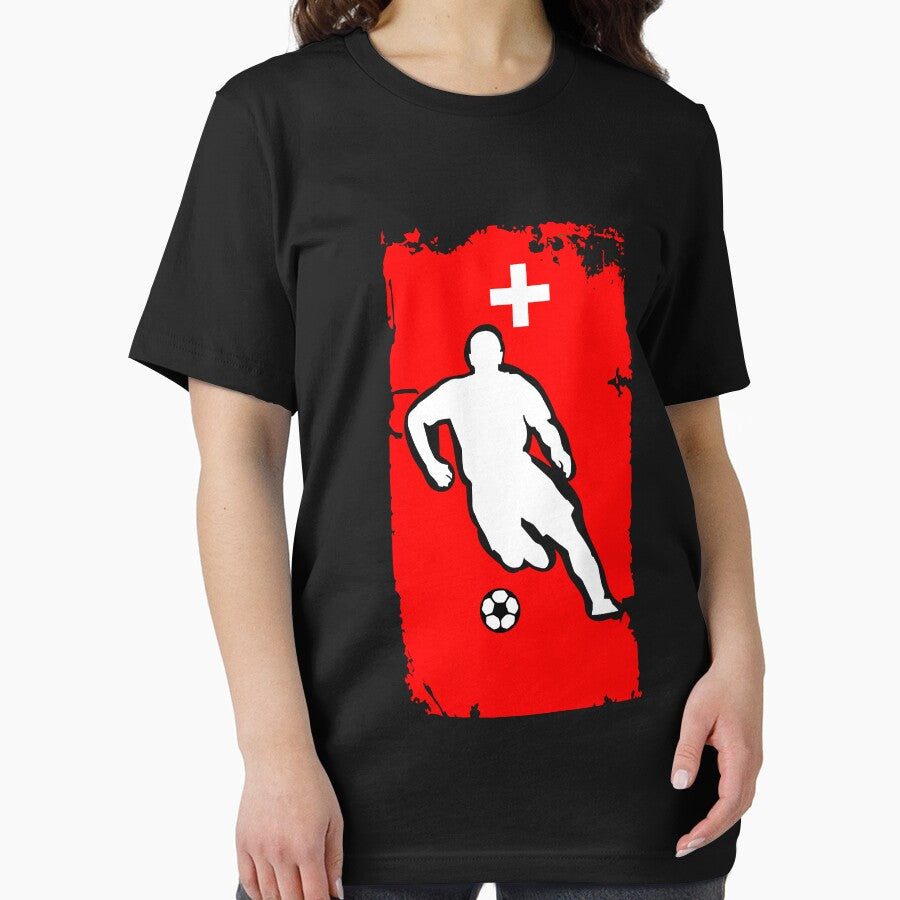 Switzerland Flag Soccer Player by melsens