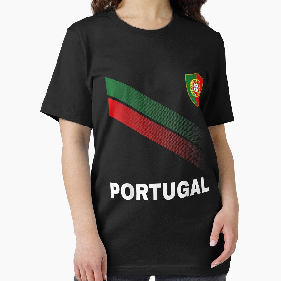Soccer Portugal Flag For Soccer Lover Men Women Kids T-Shirt by Klaus-Gilbert