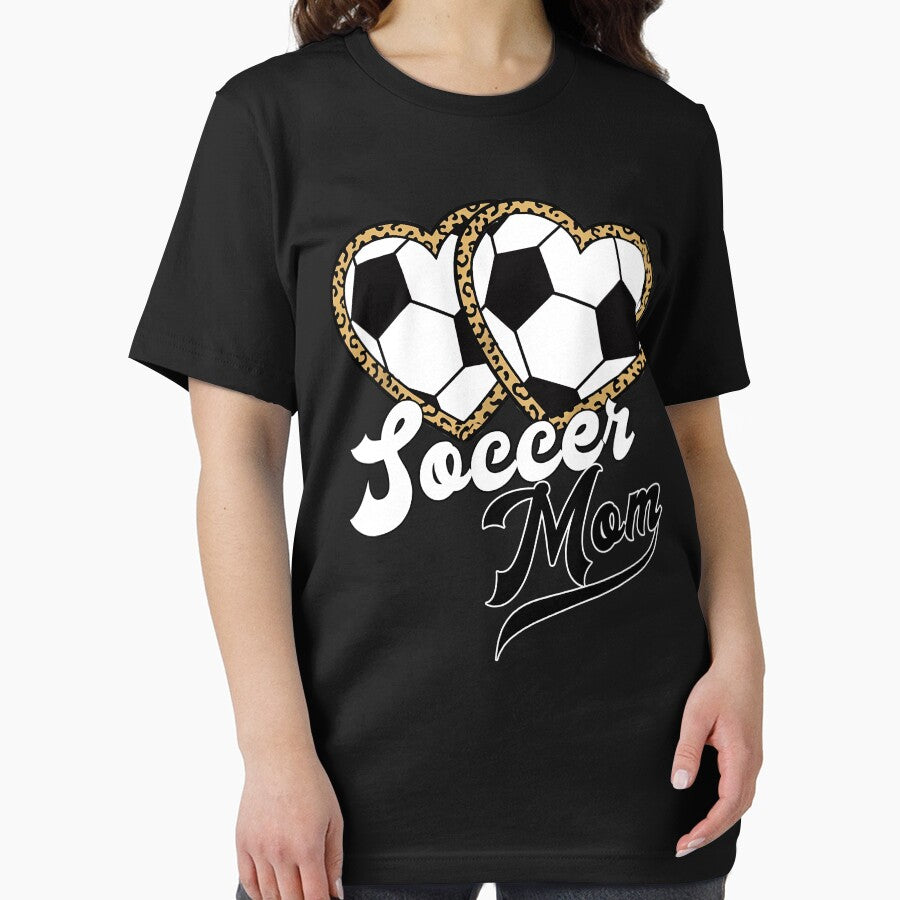 Leopard Heart Soccer Mom Design by LashondaGreen89