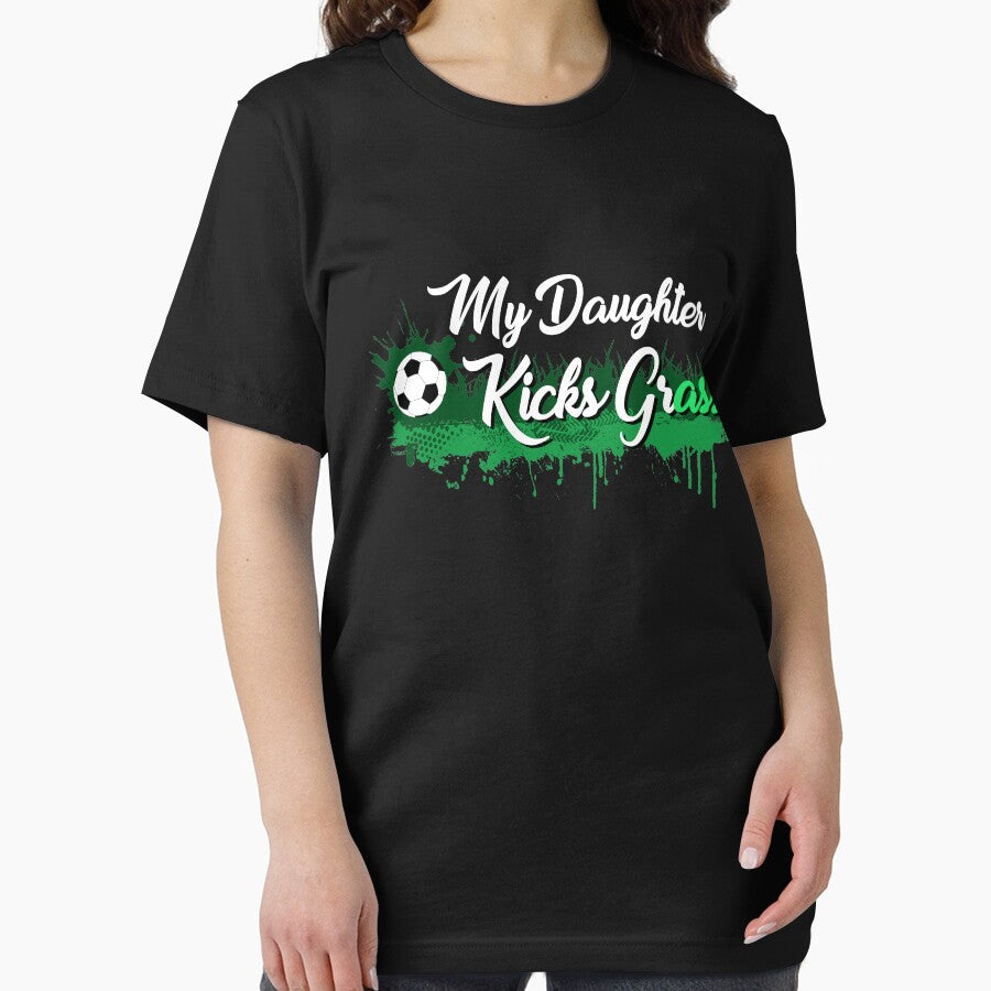 My daughter kick grass | soccer player gift | soccer coach gift | team soccer gifts | soccer gifts for her | soccer shirts | soccer gift ideas | futbol | soccer shirts for girls by Kreature Look