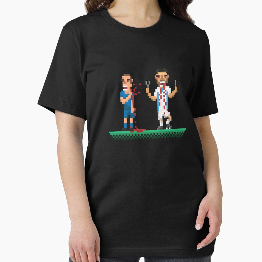 World Football Cup - Suarez Bite Soccer Shirt by PressStartShop