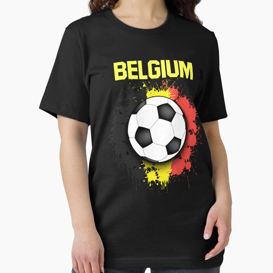 Belgium Soccer Shirt - Belgium Football Shirt by Galvanized