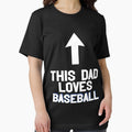 Baseball Dad Baseball Fan Essential T-Shirt Hoodie, Sweatshirt | PureTeeCo.com
