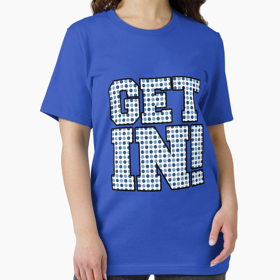 Get in! Blue Dots by HandDrawnTees
