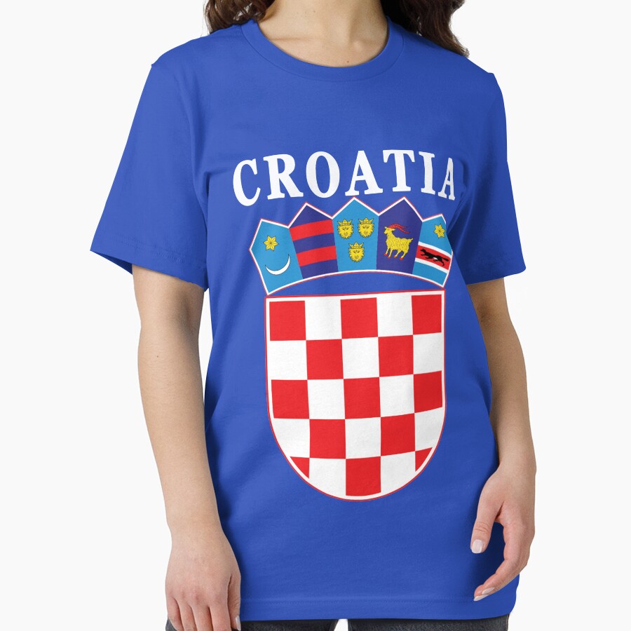 Croatia Deluxe Football Jersey Design by merchhost