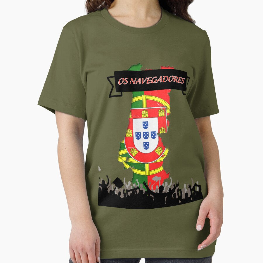 Portugal Football Fans - Os Navegadores - Portuguese Pride Soccer Design by TheWorldGameStudio