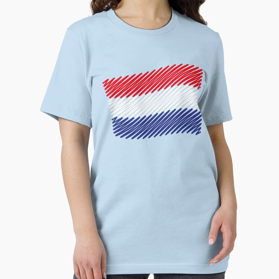 Flag Of The Netherlands / Tricolor (Scribble) by Roderix