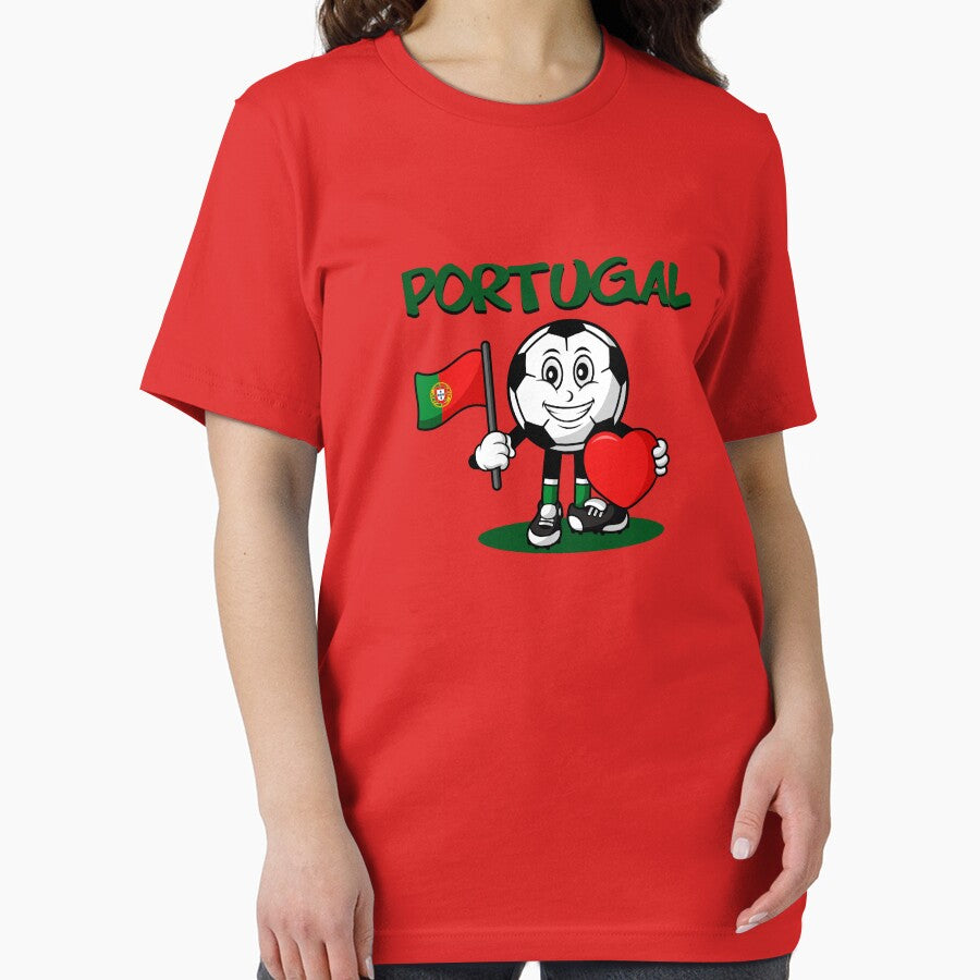 Cute Portugal Football Lover Design by Salukeart
