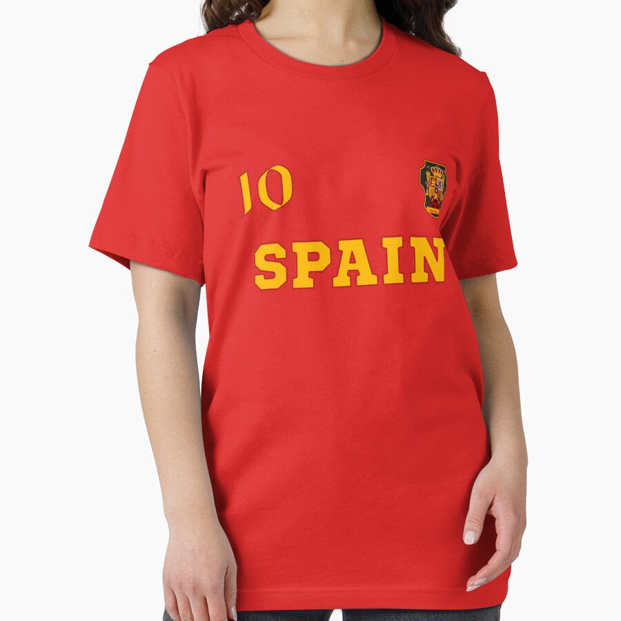 Spain Espana Soccer Design with number 10 by fermo