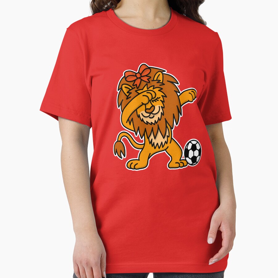 Dab Dabbing Lion English women's Football England by LaundryFactory