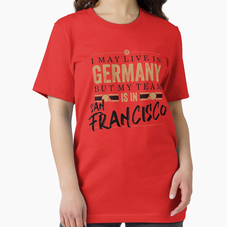 San Francisco Football Team - Fans from Germany by KunstStoff