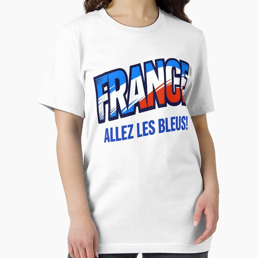 France Allez Les Bleus French Soccer Fan Supporter by jinajinawoodood