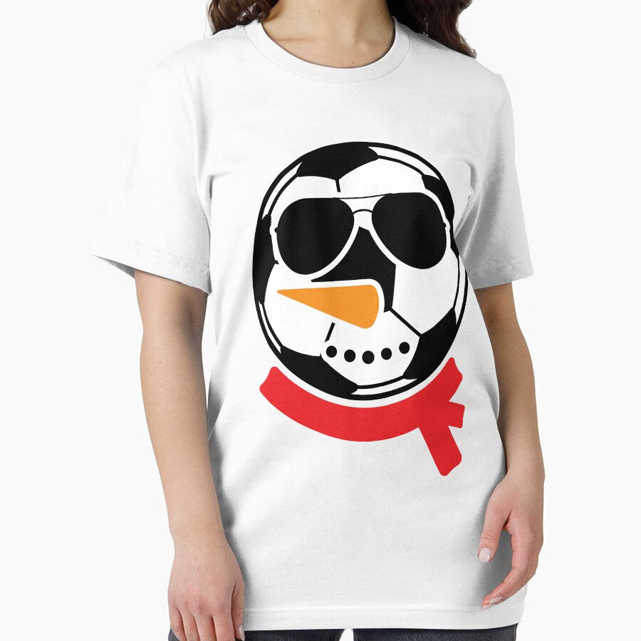 Cool Soccer Snowman Face by Belhbib Art ⭐⭐⭐⭐⭐