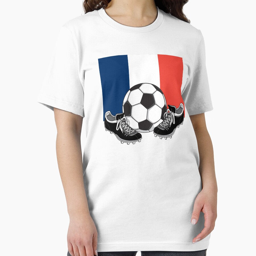 FOOTBALL FRANCE SOCCER FRENCH FLAG by SportsT-Shirts