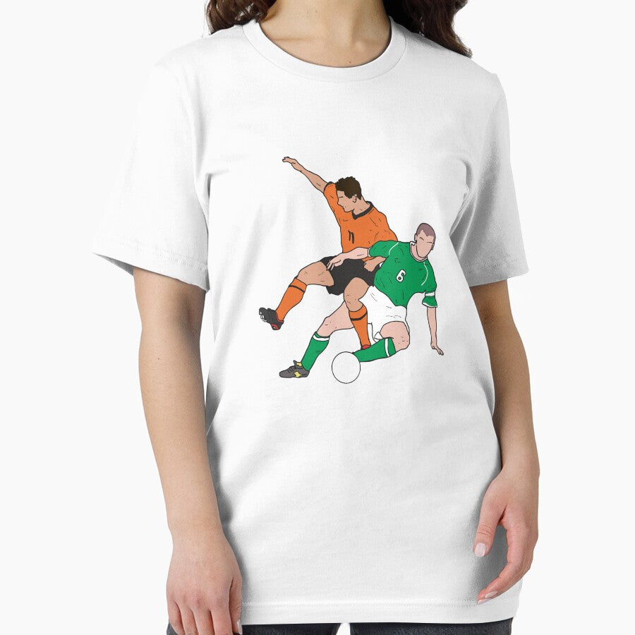 Set the Tone - Roy Keane - Irish Football by Melty Shirts