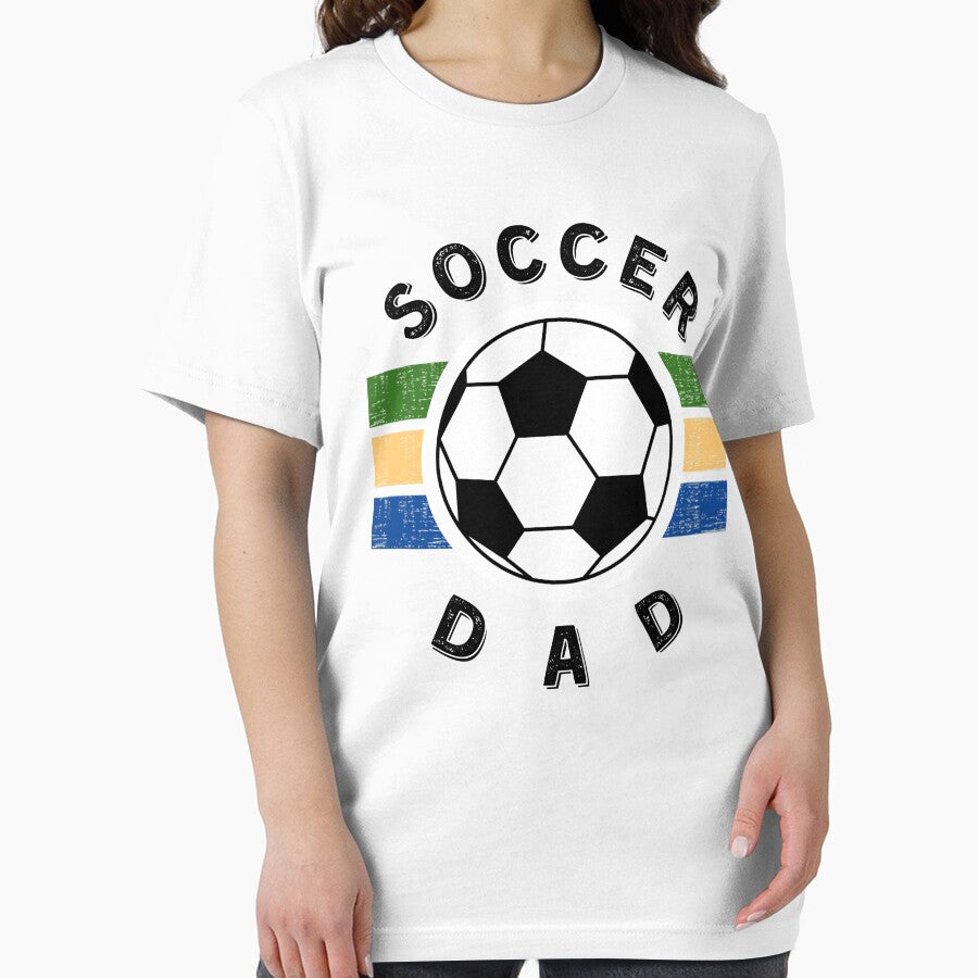 Soccer Dad/ Sports Dad/ Dad Life- White by Designs By YL