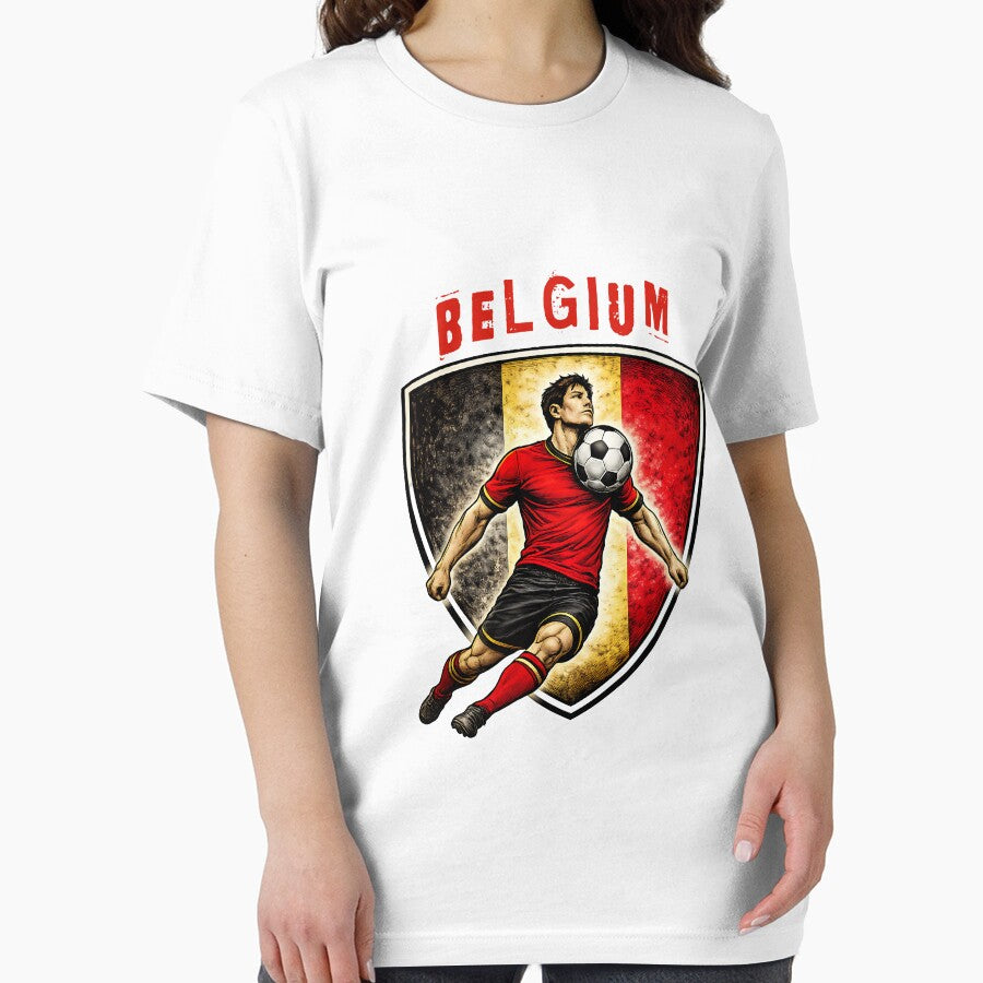 Belgium - 2026 Futbol Retro Style by Tee Nook