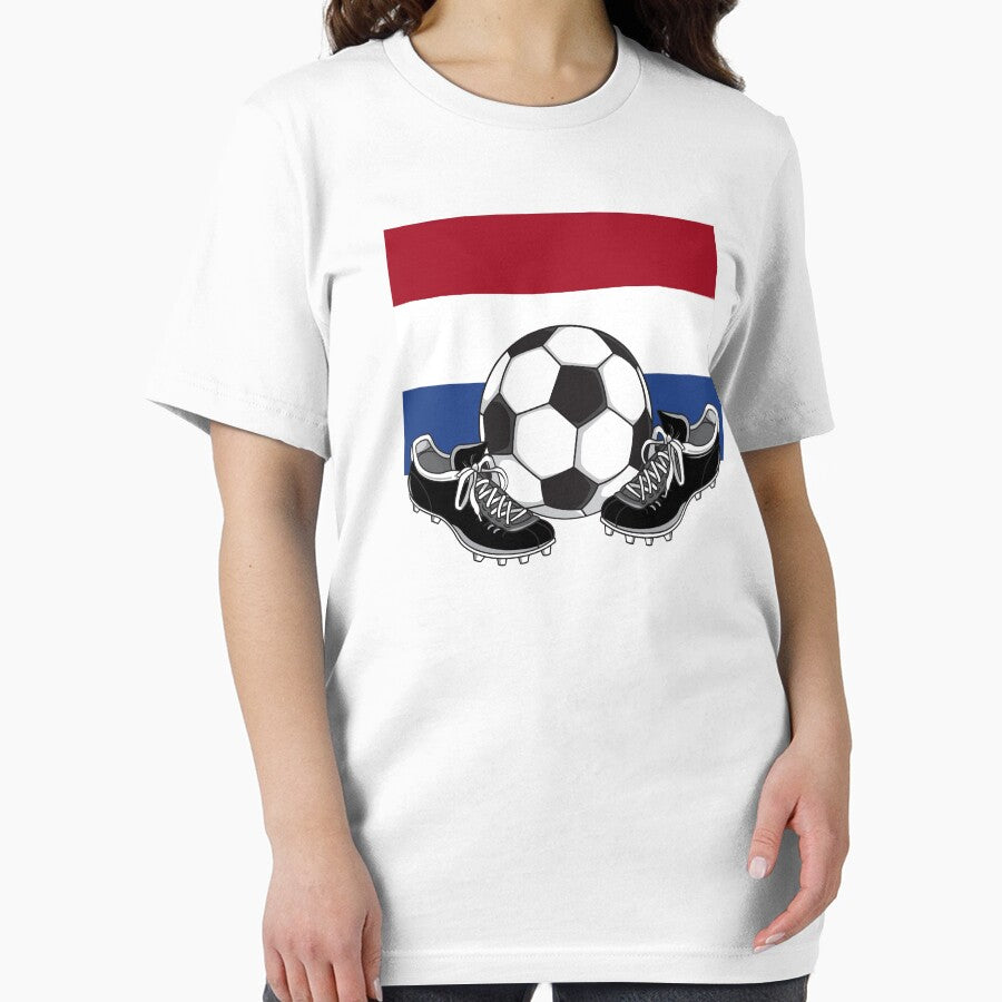 NETHERLANDS FOOTBALL SOCCER FLAG by SportsT-Shirts