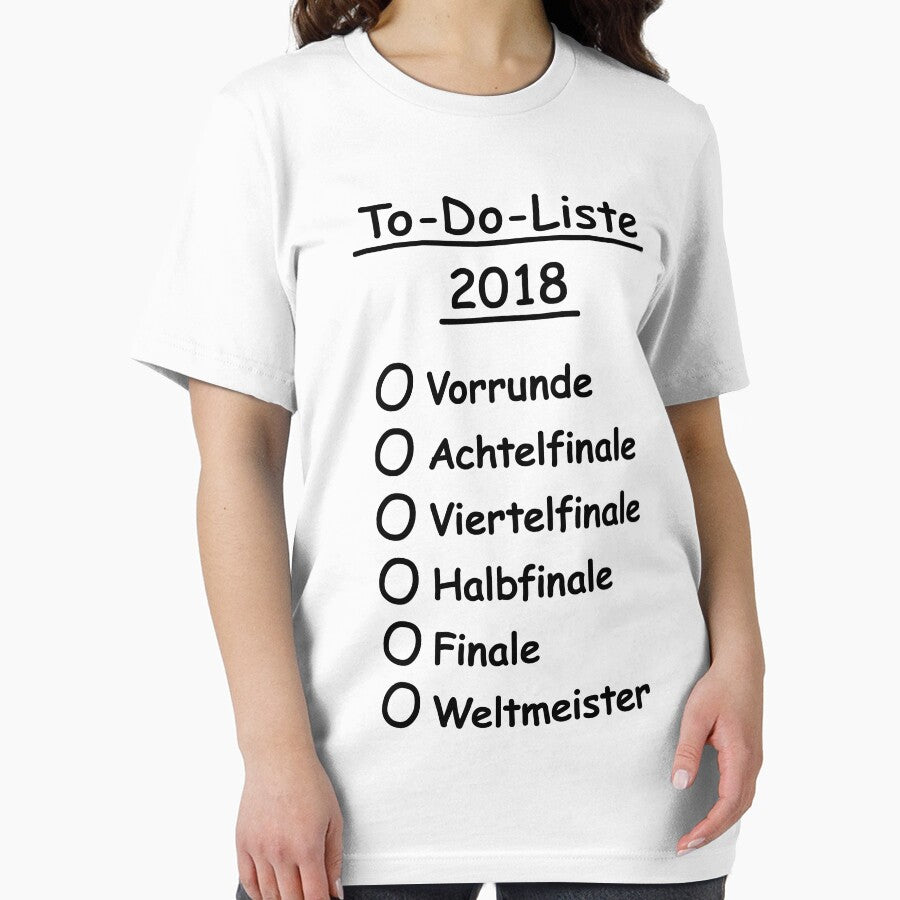 To-Do-List 2018 (Football / Worldchampion / Worldchampion) by MrFaulbaum