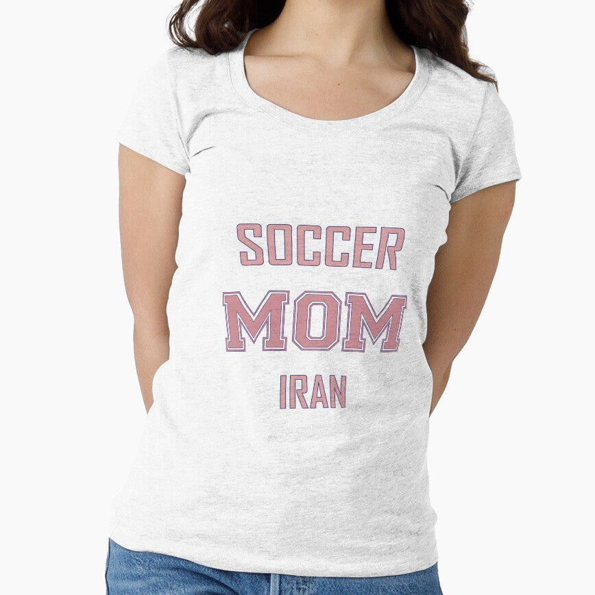 Proud IRAN Mom Soccer World Cup USA T-Shirt 2026 | Gift for Mom | Soccer Life Shirt by Mama ink co.