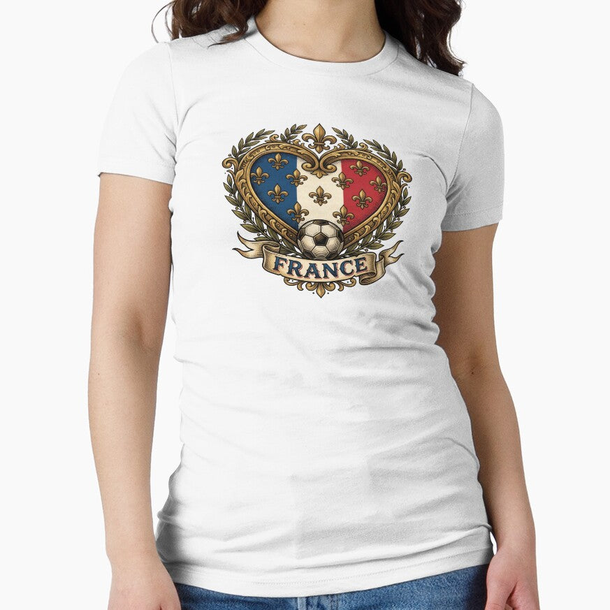 France Heart Fleur de Lis — Soccer World Cup 2026 by David Mateo ArtWorks