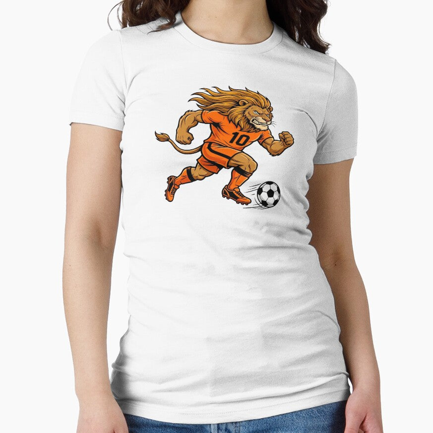 Orange lion footballer – World Cup 2026 by David Mateo ArtWorks