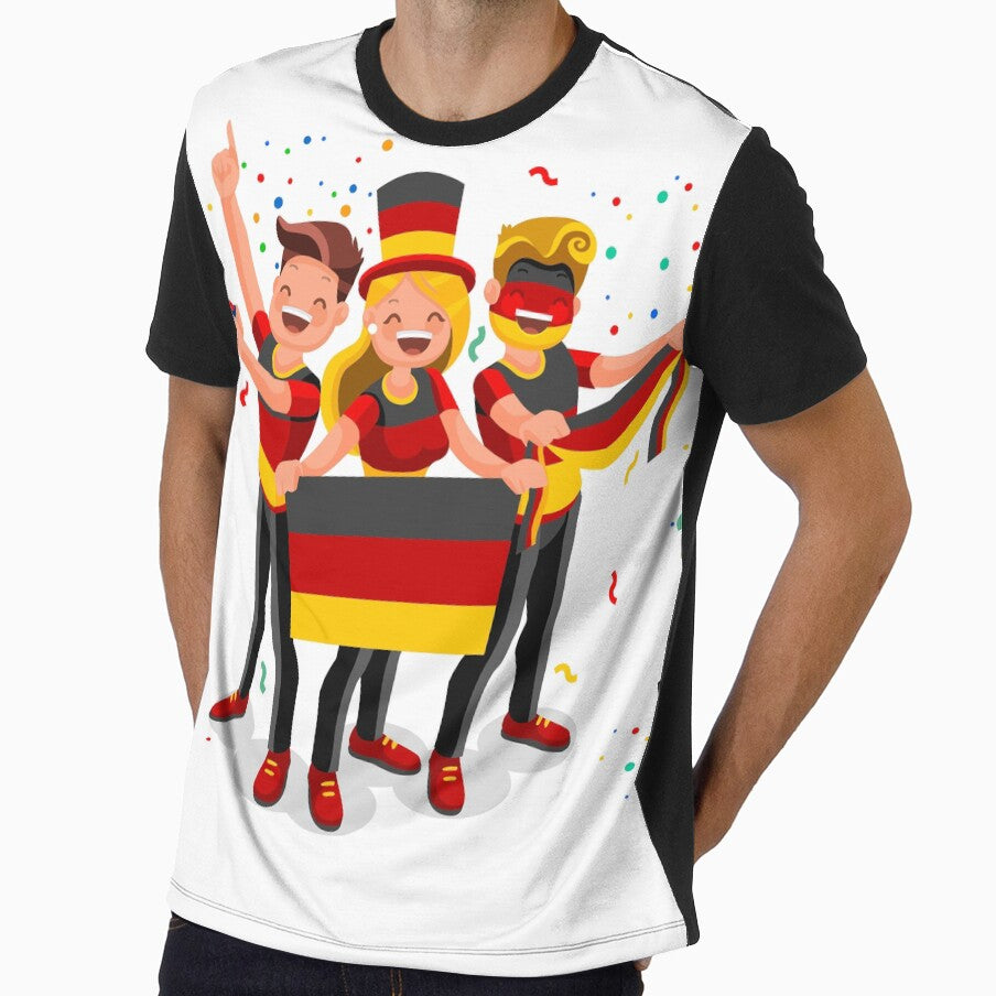 Germany Flag Football Fans by aurielaki