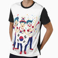 South Korean Flag Football Fans by aurielaki