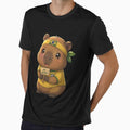 Cute Brazilian Capybara Football Fan - Vai Brasil! by RandomCapyshop