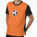 Orange Dutch Football Socks by deanworld