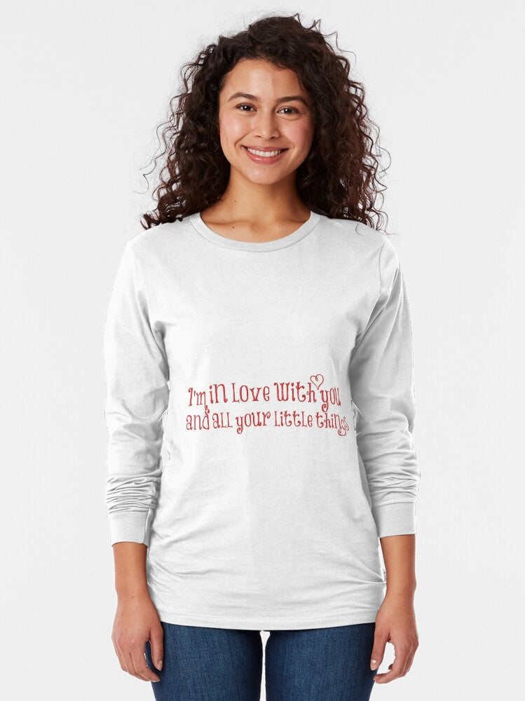 "Little Things" Long Sleeve T-Shirt Hoodie, Sweatshirt | PureTeeCo.com (Image 2)