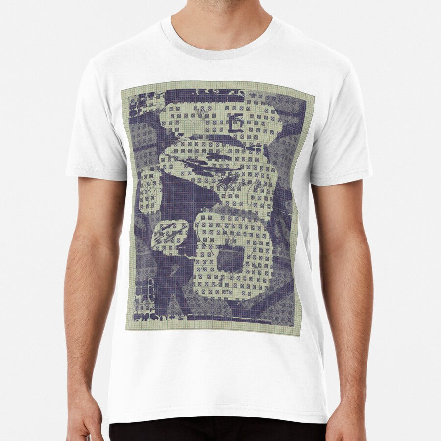 Asemic Art Abstract Writing Premium T Shirt Hoodie, Sweatshirt | PureTeeCo.com