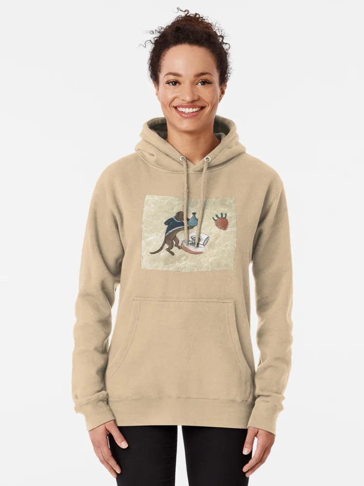"The Wise Dog of the Healing Arts", medieval painting, 11th century AD Classic T-Shirt Hoodie, Sweatshirt (Image 5)