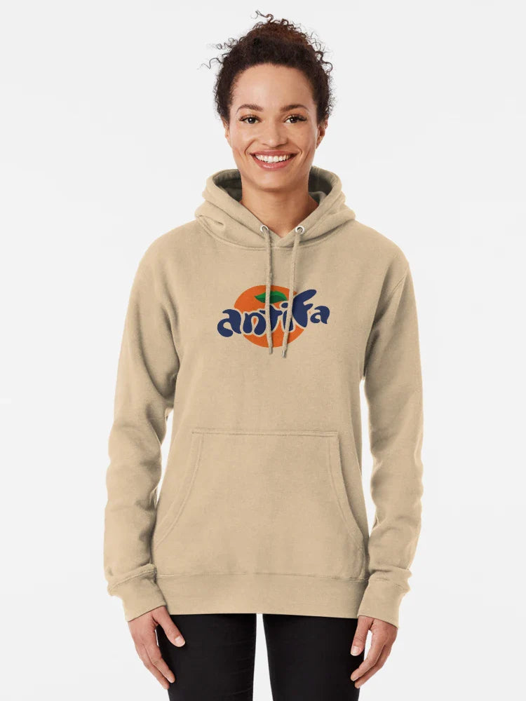 "Antifa" Anti-fascist Logo Classic T-Shirt Hoodie, Sweatshirt | PureTeeCo.com (Image 5)