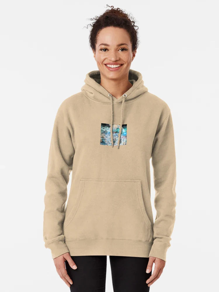 ""Dolphin Girl and the Devas of the Flow" Classic T-Shirt Hoodie, Sweatshirt | PureTeeCo.com (Image 5)
