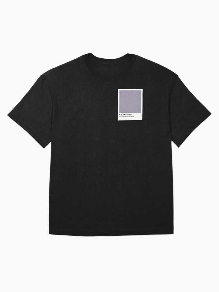 it's time to go pantone Oversized T-Shirt Hoodie, Sweatshirt | PureTeeCo.com (Image 3)