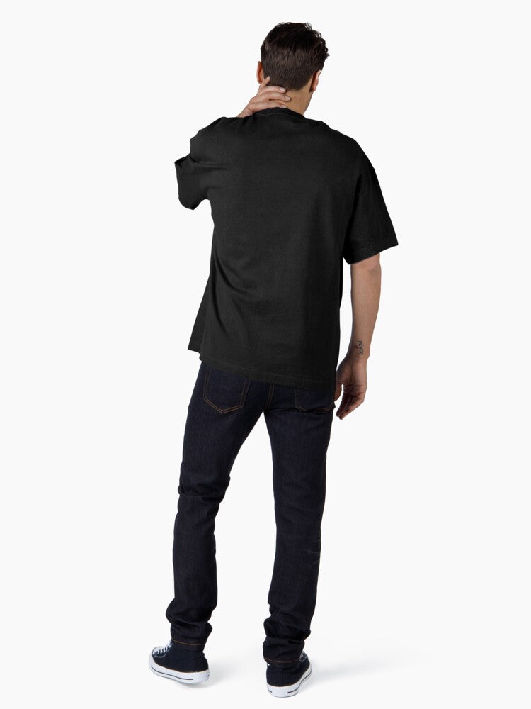THE ETERNAL STRUGGLE BETWEEN GOOD AND EVIL Oversized T-Shirt Hoodie, Sweatshirt | PureTeeCo.com (Image 5)