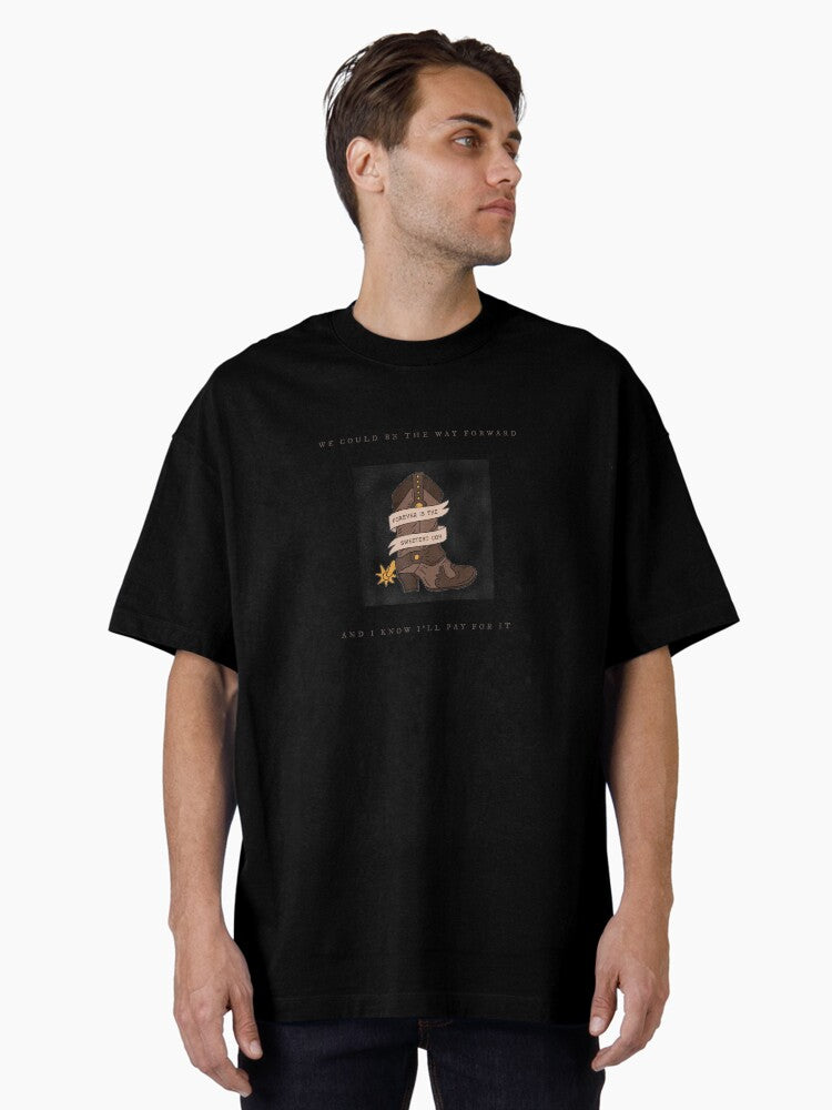 forever is the sweetest con ii Oversized T-Shirt Hoodie, Sweatshirt | PureTeeCo.com (Image 1)