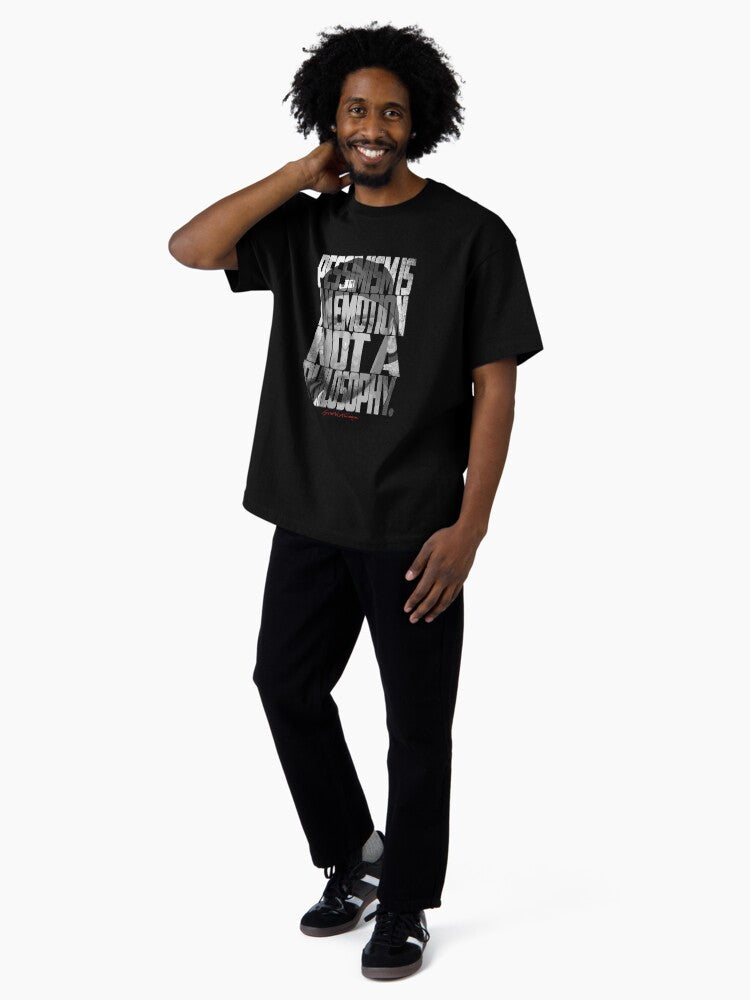 Immortal Technique Portrait with Lyric Typography Oversized T-Shirt Style009 Hoodie, Sweatshirt | PureTeeCo.com (Image 4)