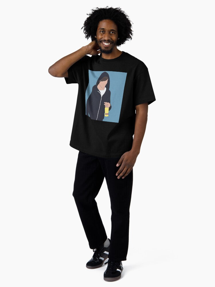 Louis Tomlinson and the Chocolate Milk Oversized T-Shirt Hoodie, Sweatshirt | PureTeeCo.com (Image 4)