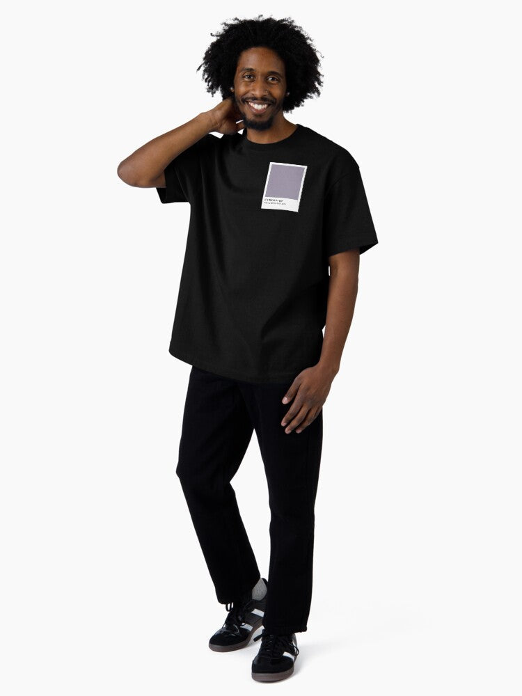 it's time to go pantone Oversized T-Shirt Hoodie, Sweatshirt | PureTeeCo.com (Image 4)