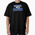 'Soccer Dad' (White) by The Button Gal