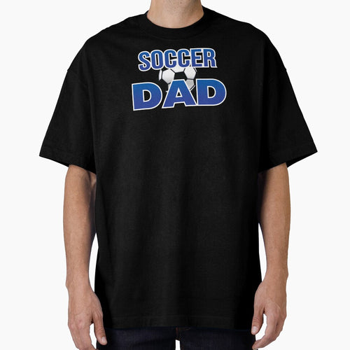 'Soccer Dad' (White) by The Button Gal