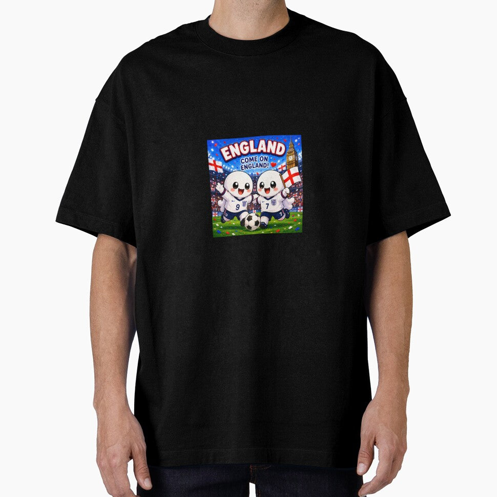 Cute England Football Ghost by QuirkNest Studio