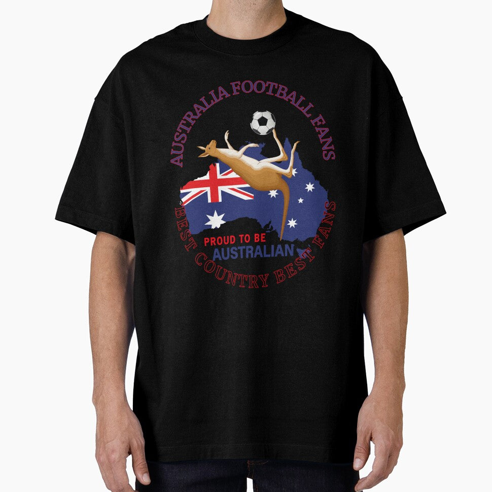 AUSTRALIA FOOTBALL FANS COLORFUL UNIQUE by al21ex