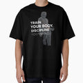 Train Your Body Discipline Your Mind Shirt | Motivational Fitness Apparel by guchieworld21