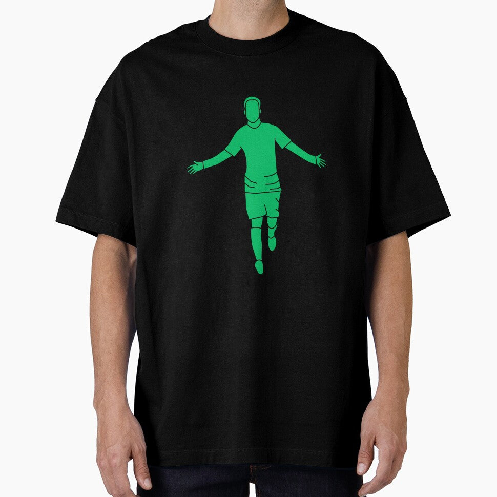 Green Celebrating Player 3 | Player Celebration by Football Stickers World