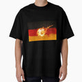 German Flag and Soccer Ball by Divine Ease